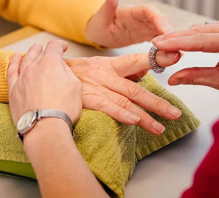 Foto geriatrische Behandlung