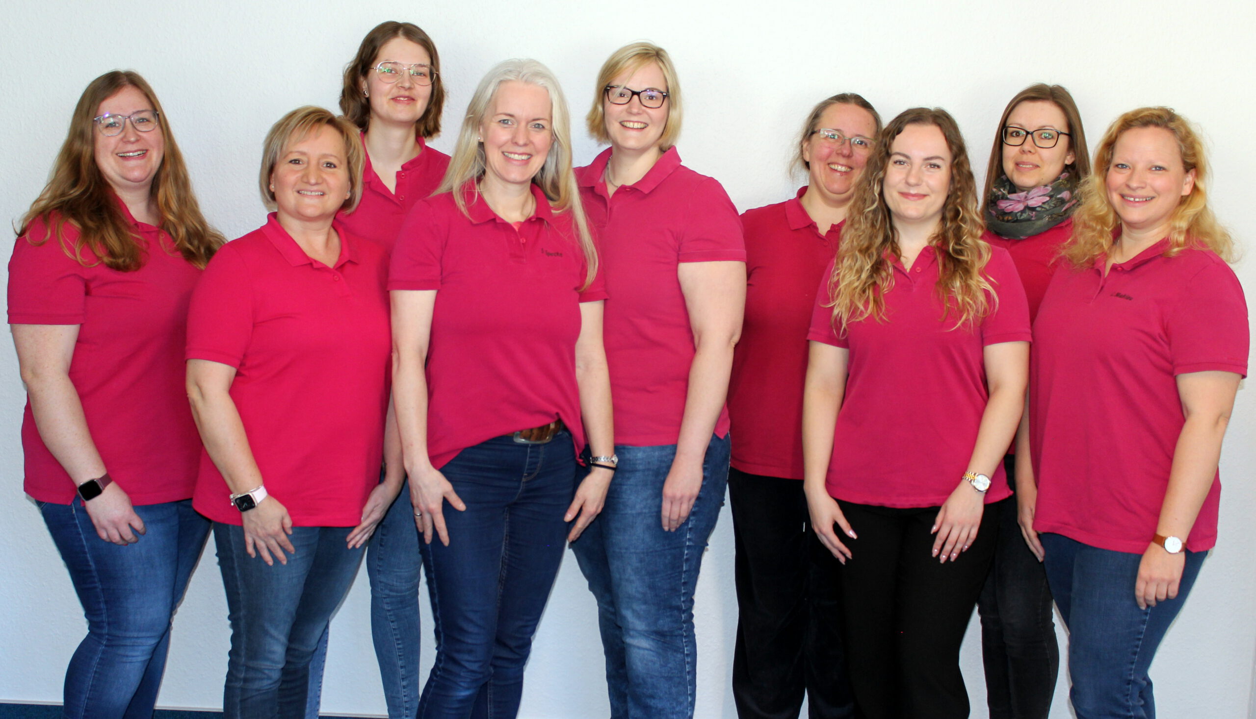 Teamfoto Specht und Kelch